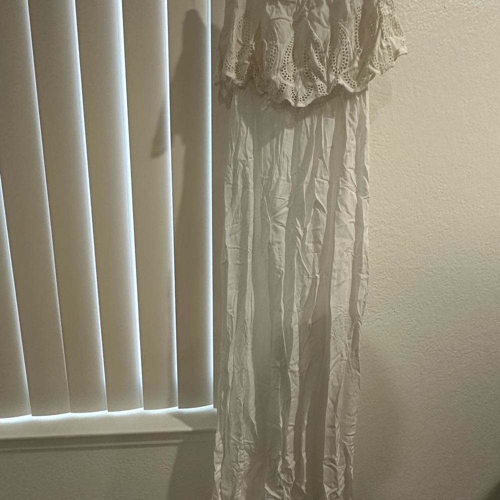 Cotton On - White Strapless Maxi Dress